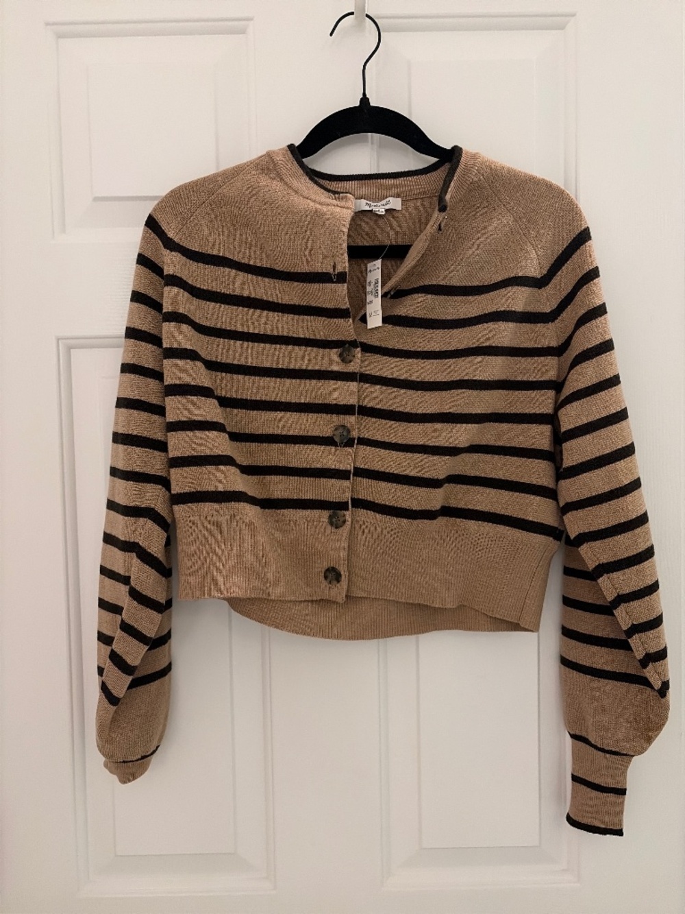 Madewell cropped cardigan